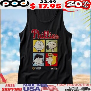 Peanuts x Phillies t shirt