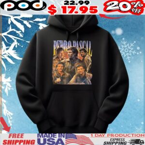 Pedro Pascal Vintage Bootleg Style 2025 T Shirt
