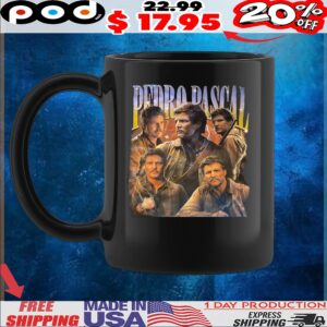 Pedro Pascal Vintage Bootleg Style 2025 T Shirt