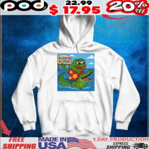 Pepe Alligator Alcatraz Meme T Shirt