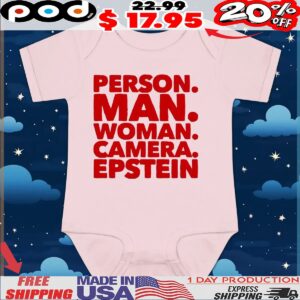 Person Man Woman Camera Epstein Cheat T Shirt