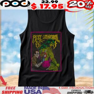 Pest Control Thrash Comic T Shirt