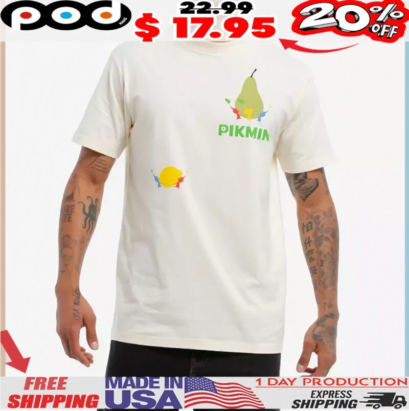 Pikmin Fruit Two-Sided T Shirt