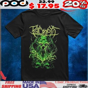 Psycroptic Zombie Neon T shirt