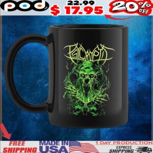 Psycroptic Zombie Neon T shirt