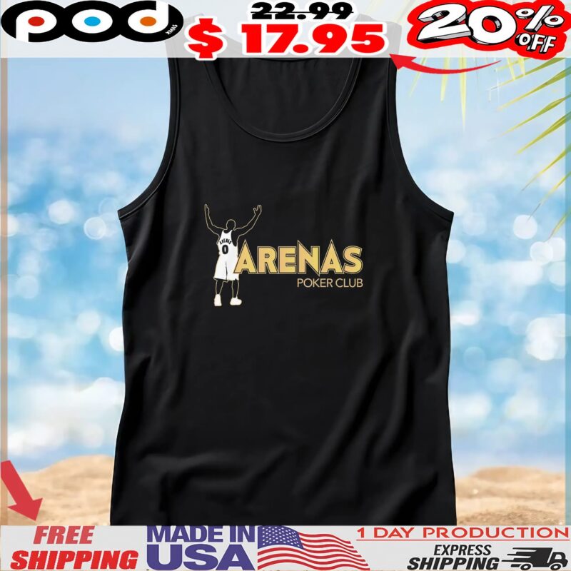 Gilbert Arenas Poker Club Logo T Shirt