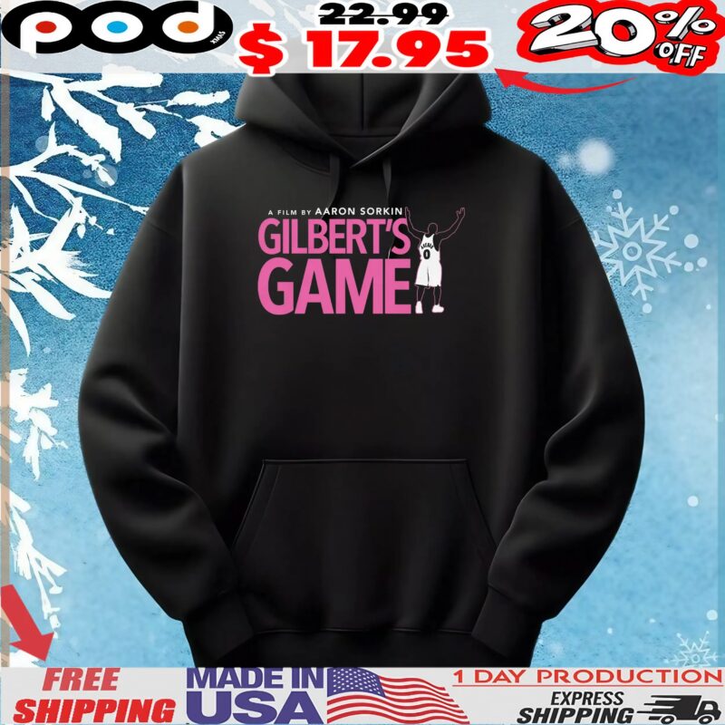 A Film By Aaron Sorkin Gilbert's Game Gilbert Arenas T Shirt