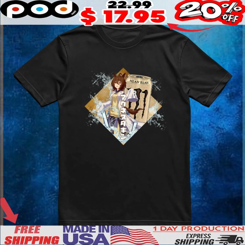 Monster Energy Mean Bean Anime Character Splash T Shirt