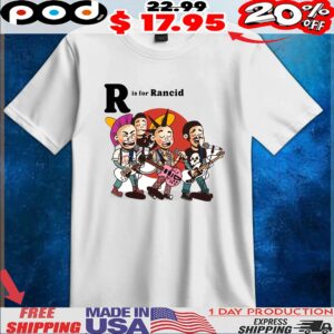 R is for Rancid T Shirt