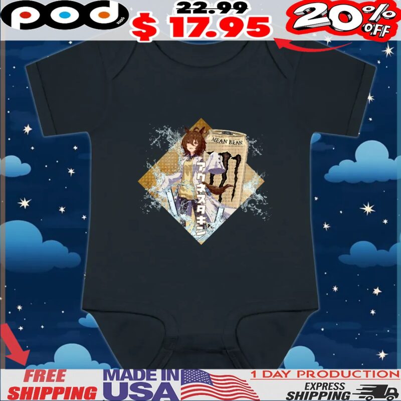 Monster Energy Mean Bean Anime Character Splash T Shirt