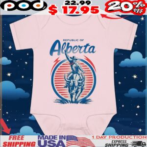 Rider Of The Republic Of Alberta T Shirt