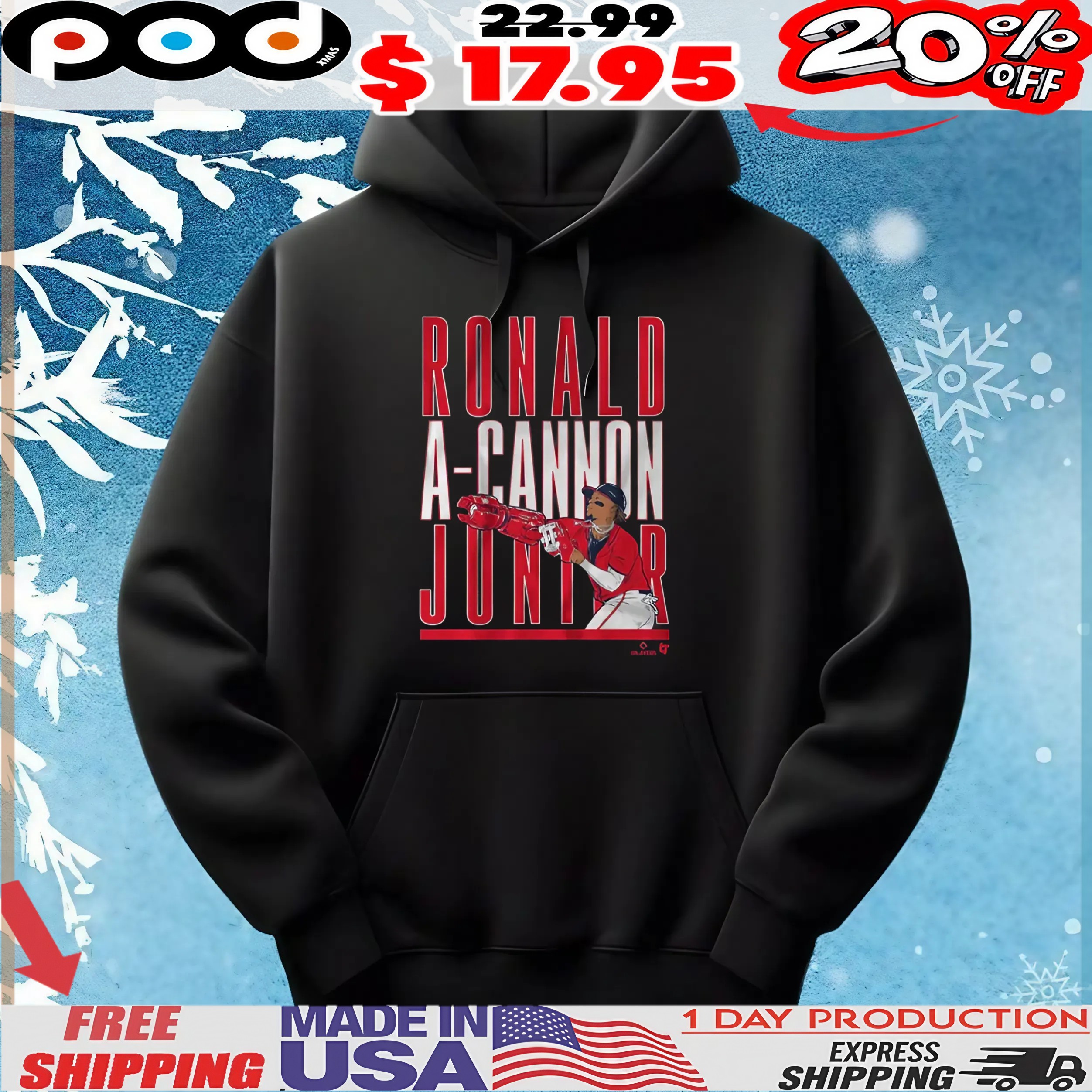 Ronald Acuña Jr A-Cannon Jr T Shirt
