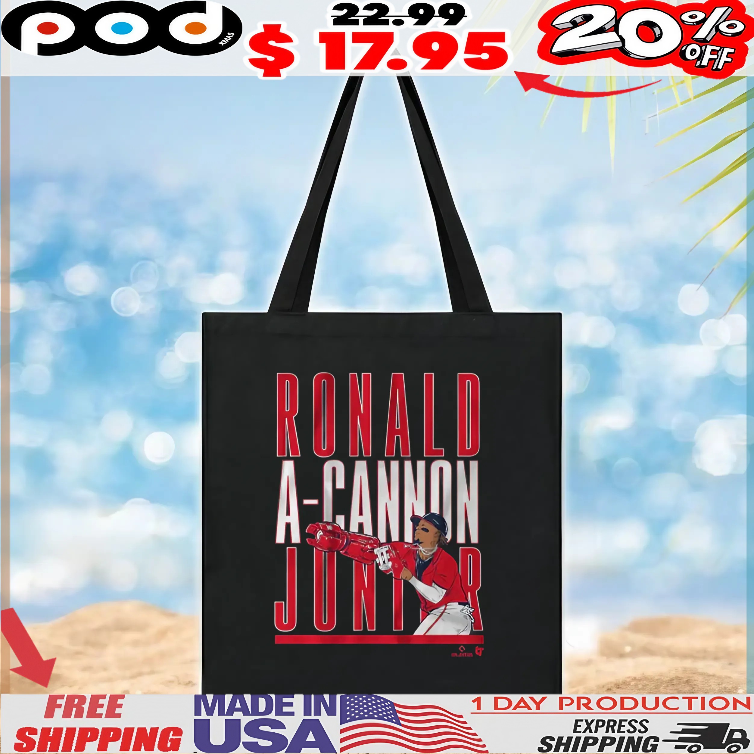 Ronald Acuña Jr A-Cannon Jr T Shirt