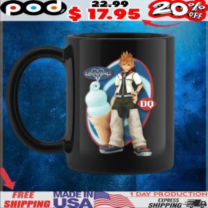 Roxas Kingdom Hearts Dairy Queen Ice Cream T Shirt