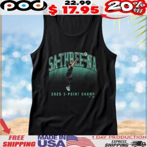 Sabrina Ionescu Sa-Three-Na 3-Point Champ T Shirt