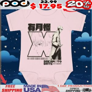 Sakamoto Days X Portrait Anime T Shirt