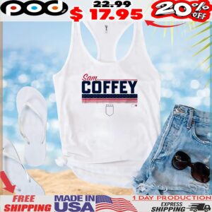 Sam Coffey Stripe USWNTPA T Shirt