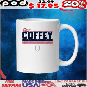 Sam Coffey Stripe USWNTPA T Shirt