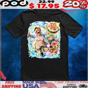Sanji x Roronoa Zoro One Piece Hold Shirt Arlong Park T Shirt