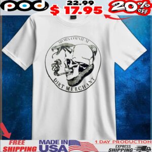 Skull Snake Mors Omnium Dirt Merchant T Shirt