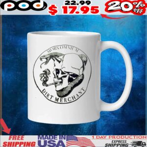 Skull Snake Mors Omnium Dirt Merchant T Shirt