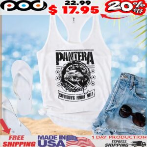 Snake Pantera Cowboys From Hell Vintage T Shirt