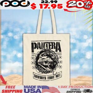 Snake Pantera Cowboys From Hell Vintage T Shirt