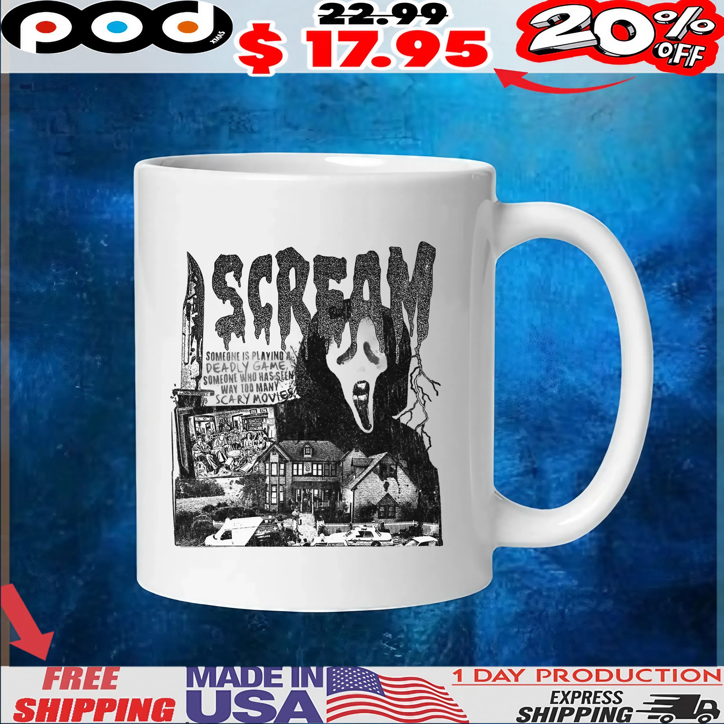 Someone Is Playing A Deadly Game, Someone Who Has Seen Way 100 Many Scary Movies Ghost T Shirt
