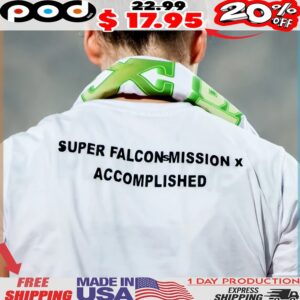 Super Falcon Mission X Accomplished T Shirt