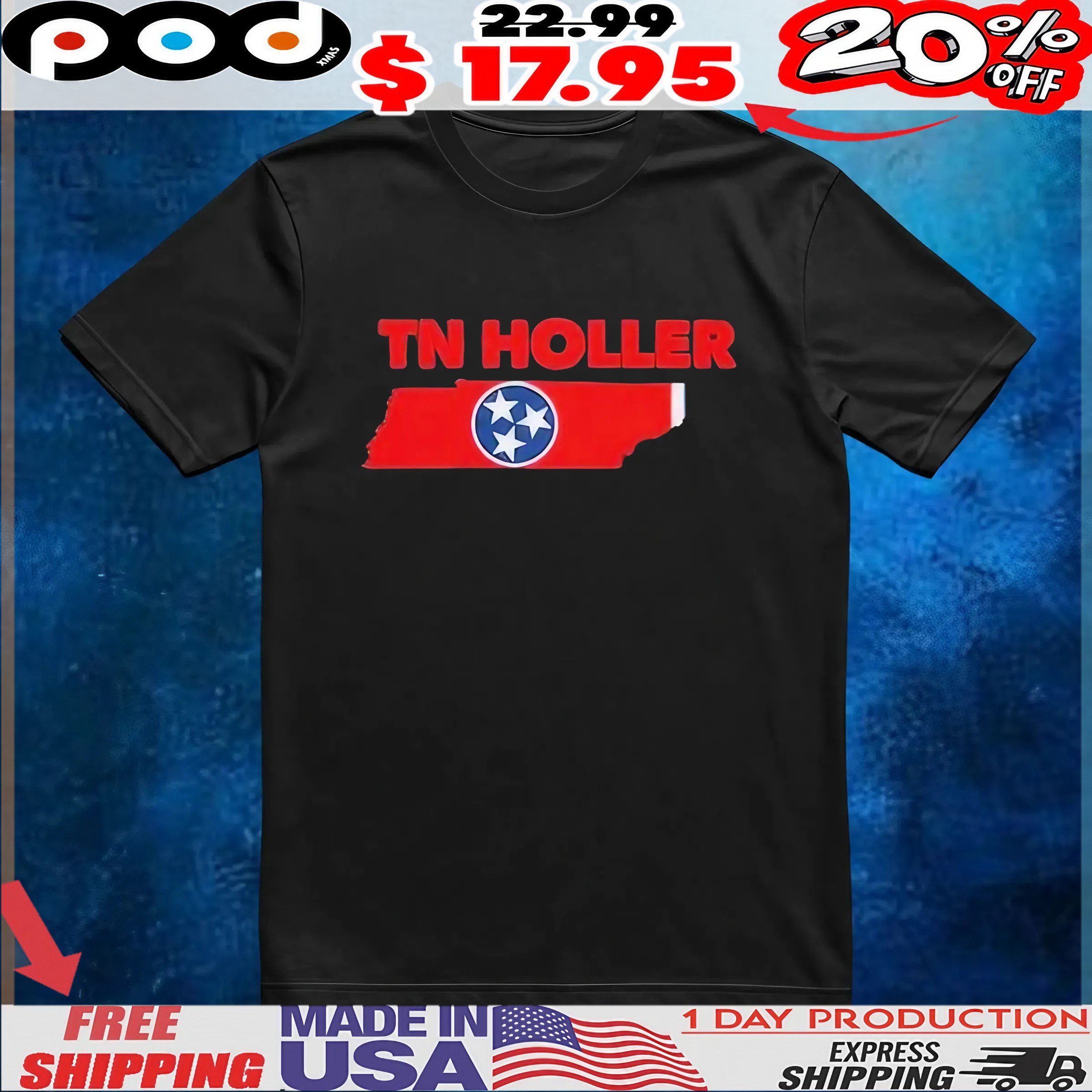 Tennessee Holler T Shirt