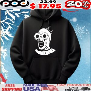 Terrifier Horror Flower T Shirt