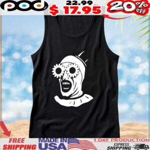 Terrifier Horror Flower T Shirt