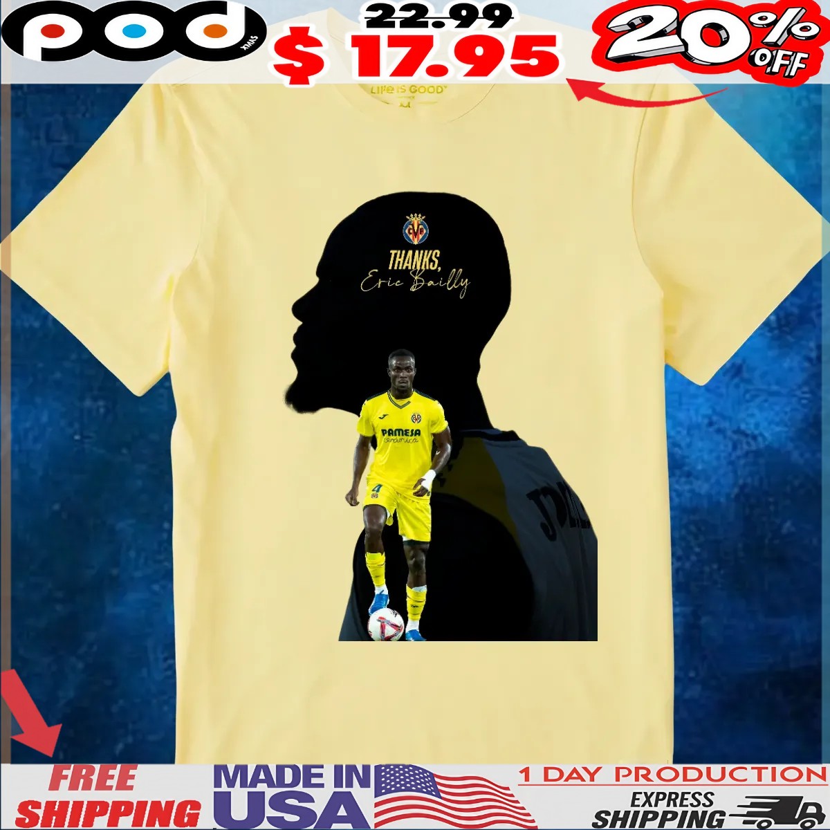 Thank You, Eric Villarreal Cf And Eric Bailly Part Ways T Shirt