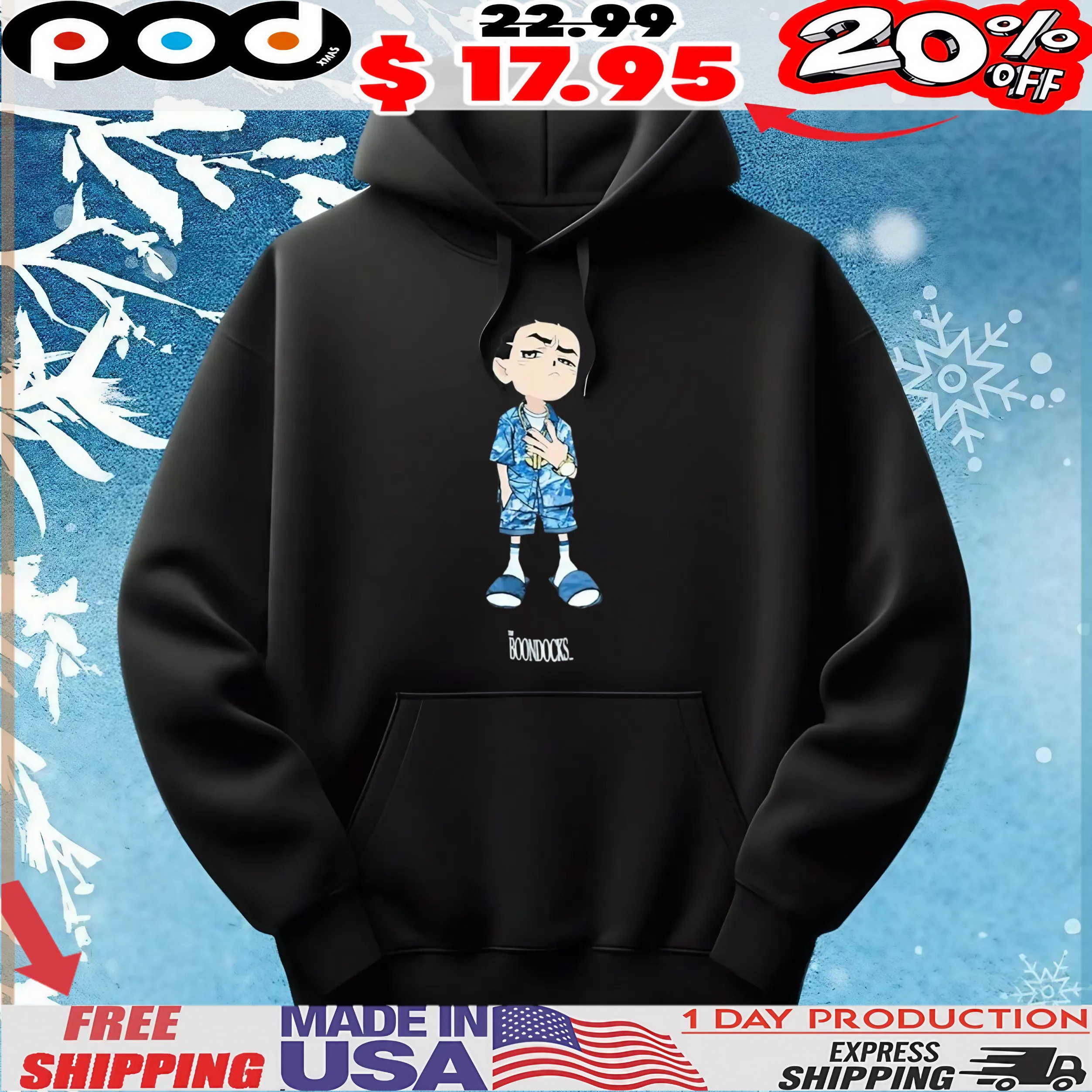 The Boondocks Riley Chill Guy Swag T Shirt