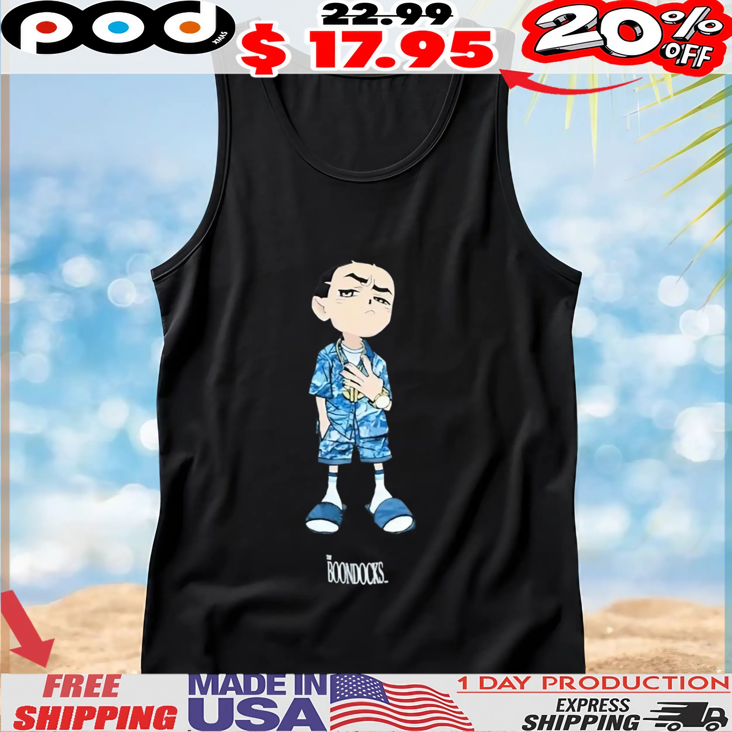 The Boondocks Riley Chill Guy Swag T Shirt