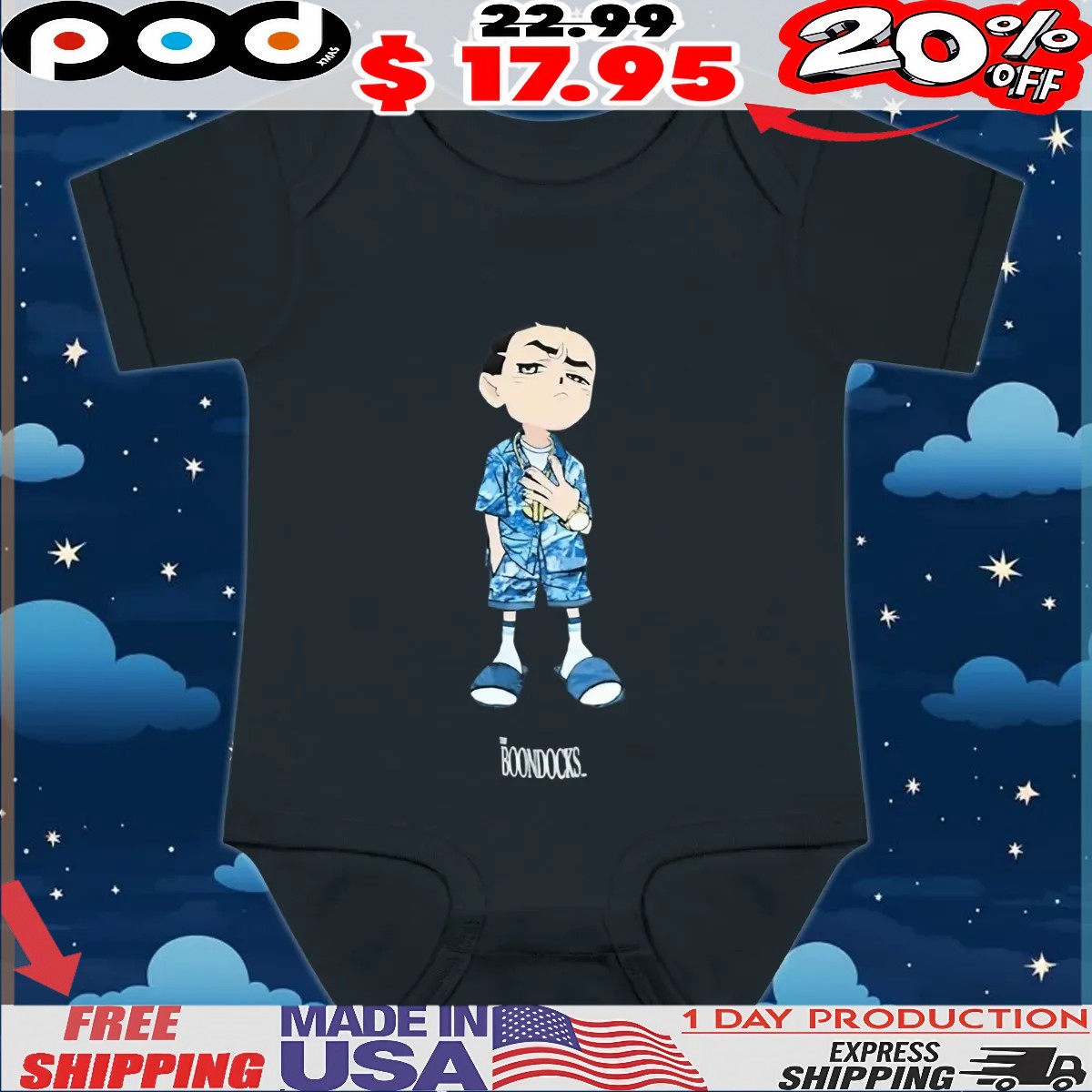 The Boondocks Riley Chill Guy Swag T Shirt