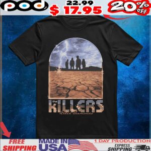 The KILLERS Rebel Diamonds T Shirt