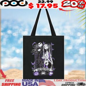 The Nightmare Before Christmas Jack and Sally Together Forever T-Shirt