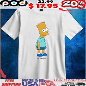 The Simpsons Bart Vs The Space Mutants Matt Groening Bart In Blue T Shirt