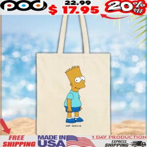 The Simpsons Bart Vs The Space Mutants Matt Groening Bart In Blue T Shirt
