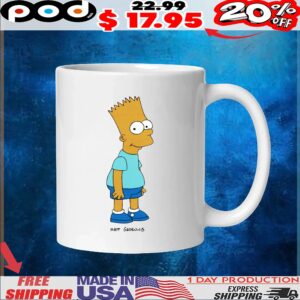 The Simpsons Bart Vs The Space Mutants Matt Groening Bart In Blue T Shirt