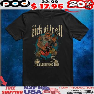 The Thing Ben Grimm Sick Of It All It's Clobbering Time Marvel Comics T Shirt