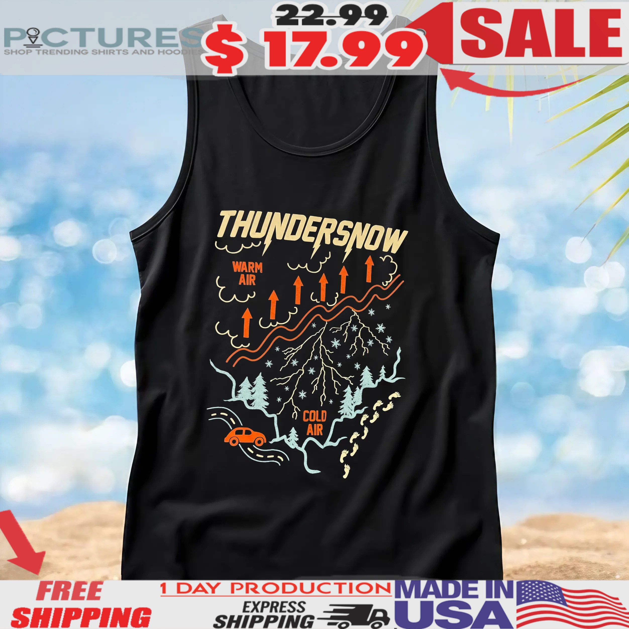 Thundersnow Warm Air Cold Air T Shirt