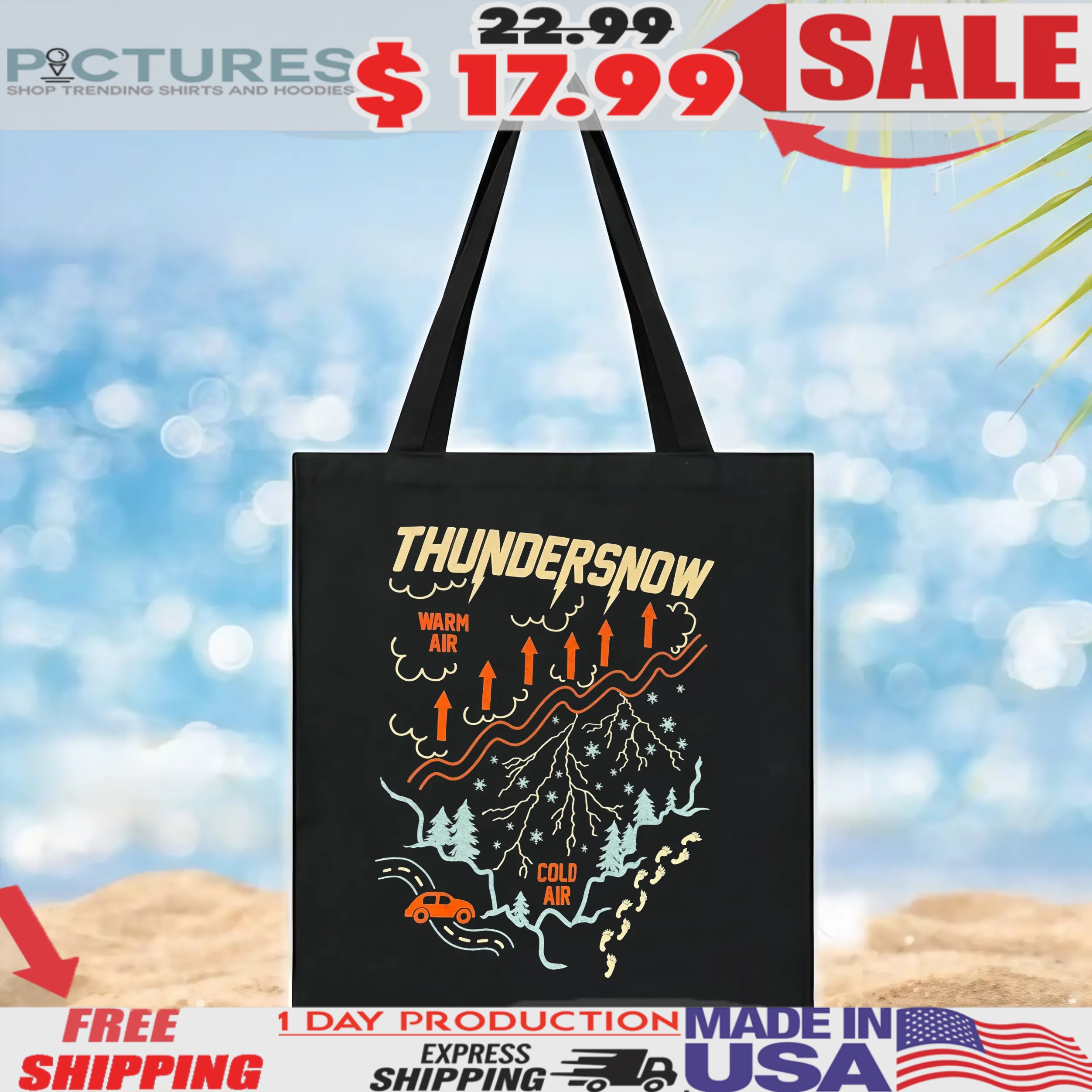 Thundersnow Warm Air Cold Air T Shirt
