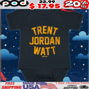 Trent Jordan Watt football t shirt