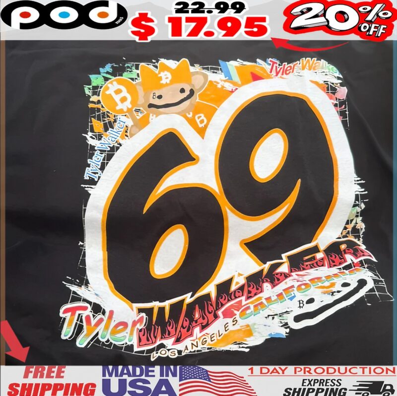 Tyler Walker Tdub Los Angeles California T Shirt