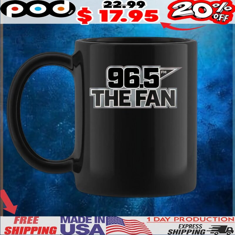 96 5 The Fan Kansas City Logo T Shirt