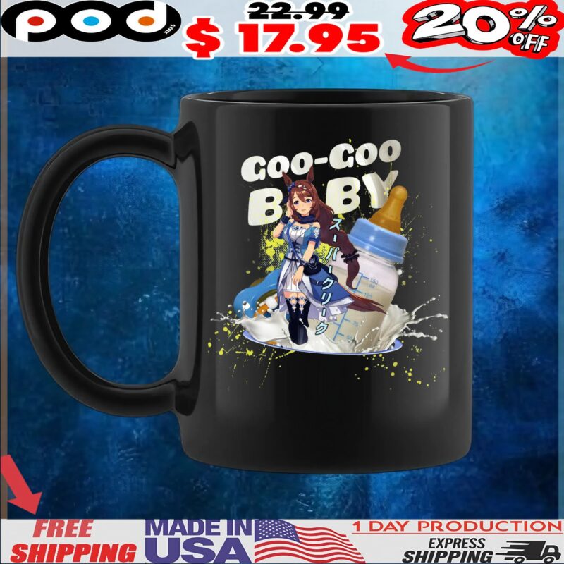 Super Creek Uma Musume Pretty Derby Goo Goo Baby Milk Bottle Anime T Shirt Super Creek Uma Musume Pretty Derby Goo Goo Baby Milk Bottle Anime T Shirt