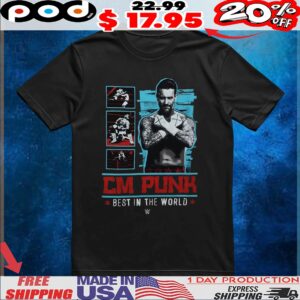 WWE CM Punk Best In The World T Shirt
