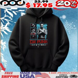 WWE CM Punk Best In The World T Shirt